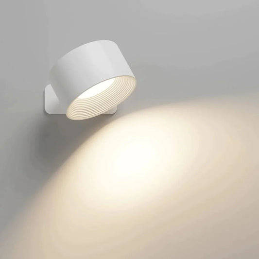 LumiHub Rotatie Wandlamp – Draadloos & Dimbaar Comfortlicht